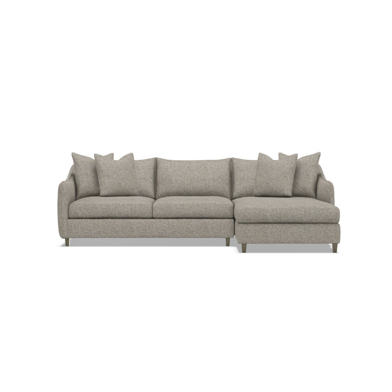 Joli 2 Pc Fabric Sectional, 1697-012