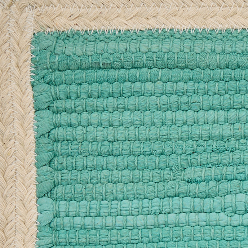Ensemble de 4 napperons Gracie Oaks Pebble Dune, Bleu