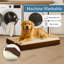 Grand lit orthopédique pour chien PETMAker 2 couches - Lit pour animal 36 x 27, brun-20782102-20768939