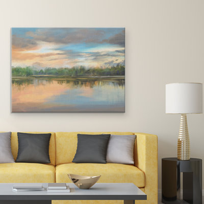 " Lakeside Light " Painting Print