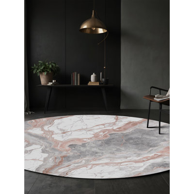 Tapis gris lavable à la machine