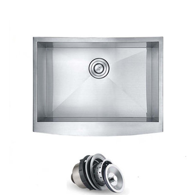 24'' L Single Bowl Stainless Steel Kitchen Sink