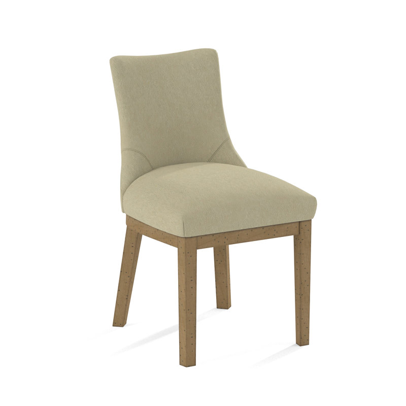 Upholstered Dining Chair, Rumor Bliss, Weathered Gray