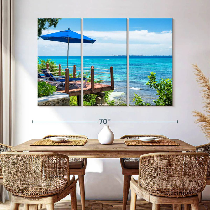 Gillard Look At Cancun, 42" H x 65" W
