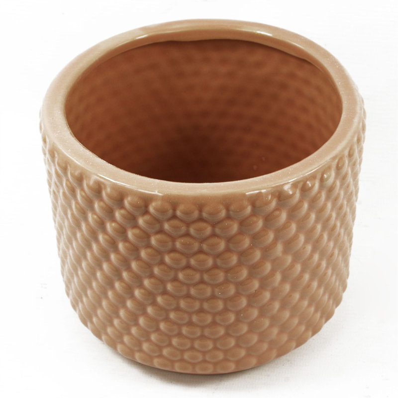Ahart Handmade Ceramic Pot Planter, Pink