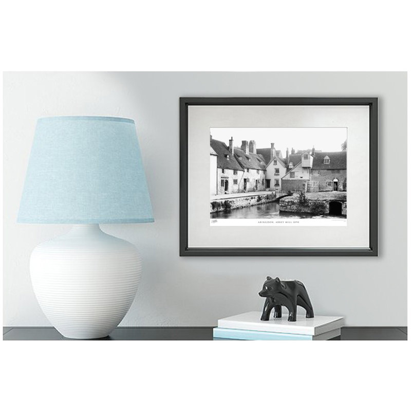 Abingdon, Abbey Mill 1890 by Francis Frith - Single Picture Frame Print, 45cm H x 60cm W x 2.3cm D