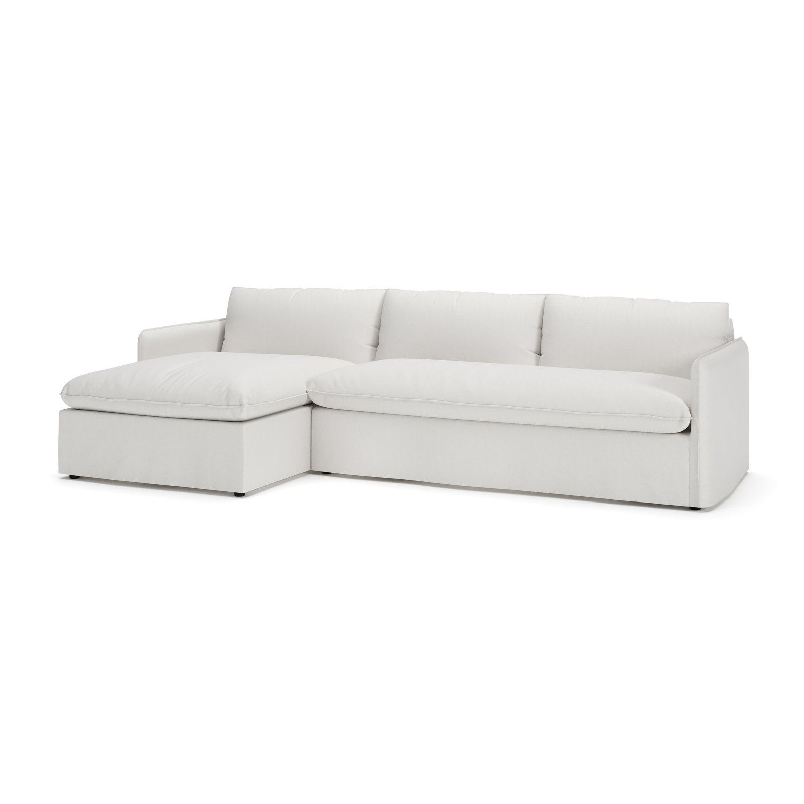 Bellatrix Sectional with Chaise, Left Hand Facing, Macarena Beige