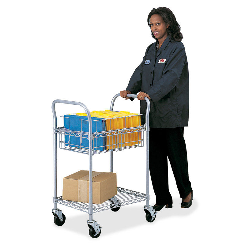 Wire File Cart