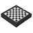 Black Black 5 in 1 - Chess, Checkers, Backgammon Table, Chinese Checkers and Dice Games