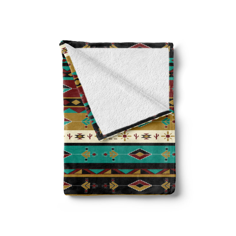 Hand Woven Throw Blanket, 70" x 90"