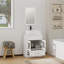 Ensemble de meuble-lavabo simple 24 po avec miroir Andrais-691295632-694830696