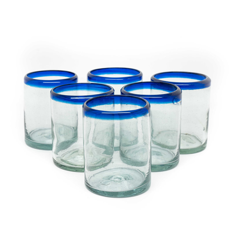 10oz. Handmade Drinking Glass Set