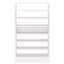 Range-chaussures blanc de 25,59 po de largeur