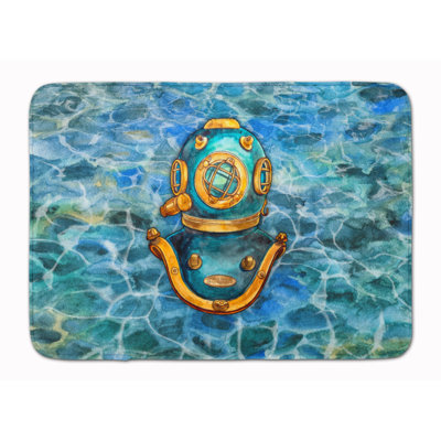 Tapis pour salle de bain en mousse à mémoire de forme en mousse de mer profonde