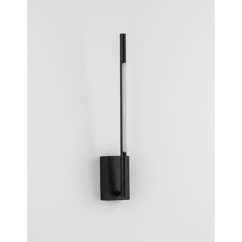 LED Wallchiere, Black