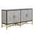 Gris antique / or est en rupture de stock
