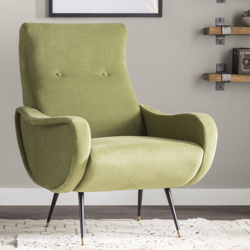 Fauteuil Alve, Vert olive