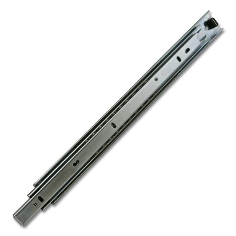 Series 1130 Low Profile Metric Full Extension Side Mount Drawer Slide, 1.4" H x 23.63" W x 0.5" D