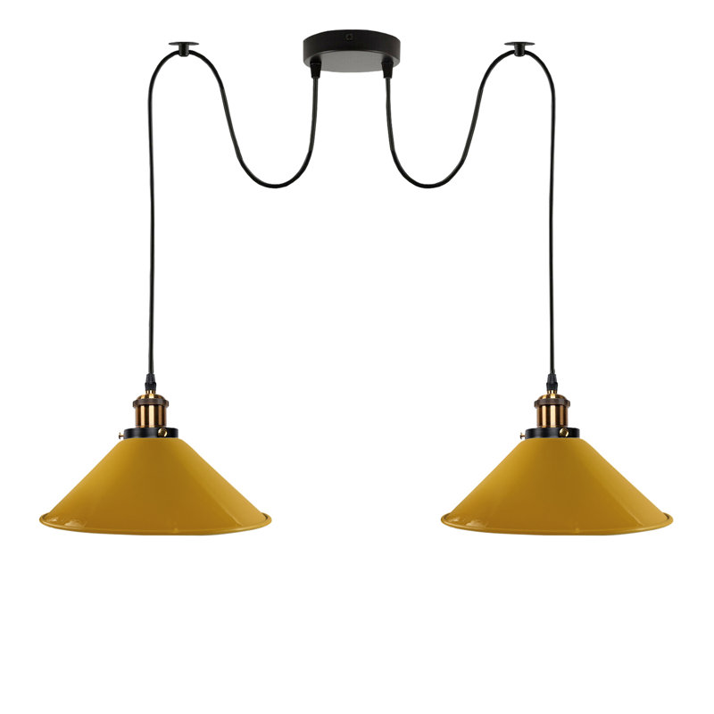 Lofton 2 - Light Cluster Pendant, Yellow