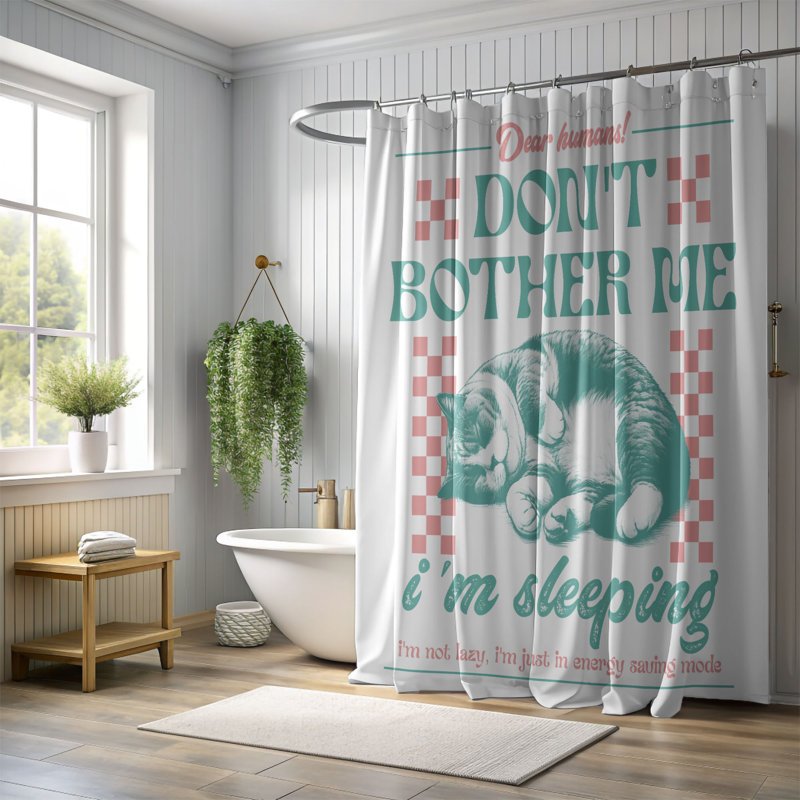 Pequena Shower Curtain, H 74 po x l 71 po