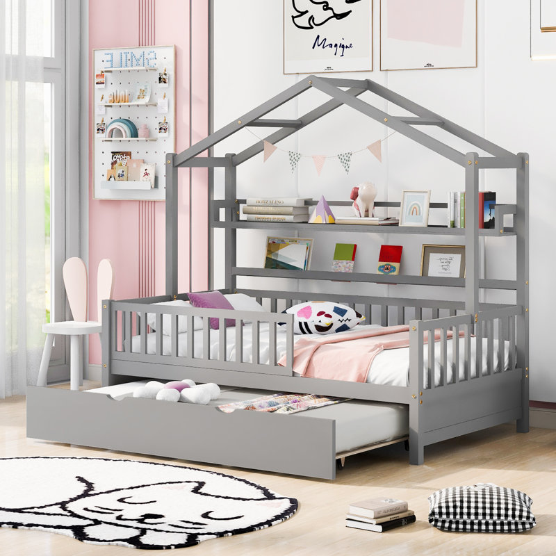 Hagarville Daybed, Gray, Twin