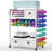 Craft Organizers And Storage With Drawers, Hooks And Height Adjustable Shelf, Rolling Storage Cart And Workstation For Accessories