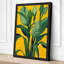 Potted Plant in Yellow Botanical - Wrapped Canvas-701704273-701704274