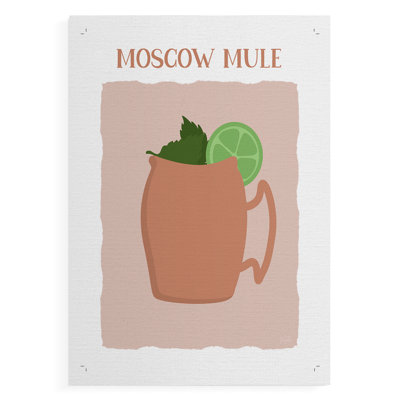 Moscow Mule -Canvas Print Only - NOT FRAMED