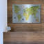 Latitude Kids® «Kids Map» par Luxe Portfolio, art mural en métal, 16 po x 12 po-403905179