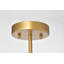 Lustre tambour unique à 3 lumières