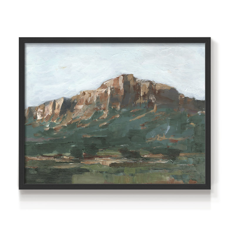 «Heading West II», reproduction encadrée, Noir, noir, noir, noir, H 16 po x l 20 po