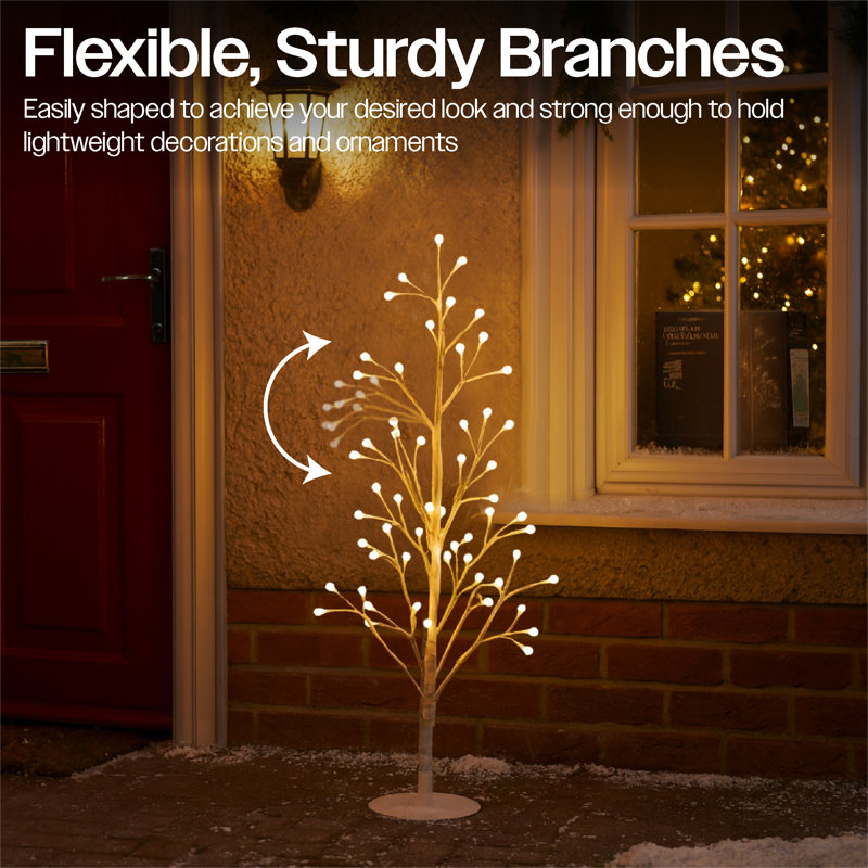 LED Indoor / Outdoor Lighted Trees & Branches, 90cm