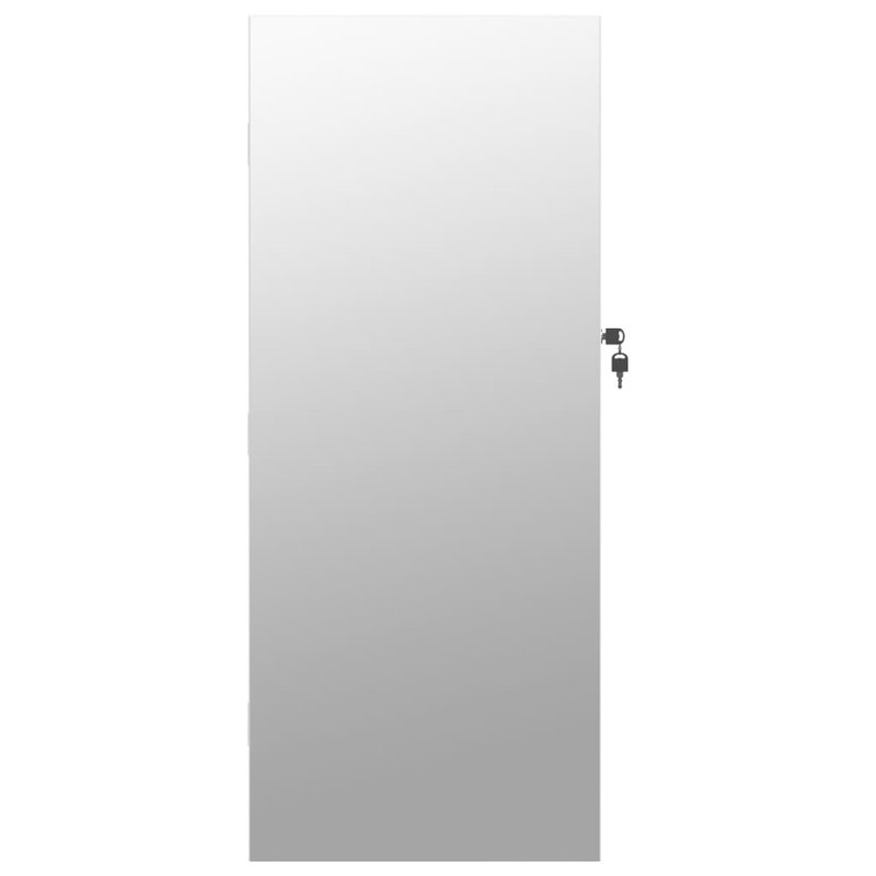 Mylek Jewelry Armoire, White