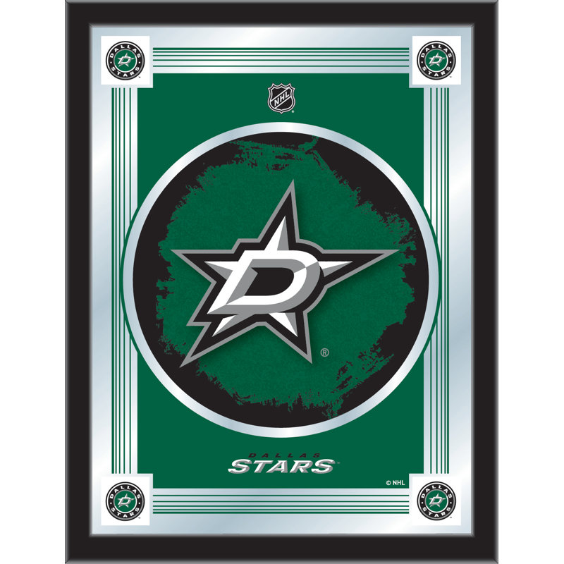 « logo mirror », impression encadrée NHL, Dallas Stars