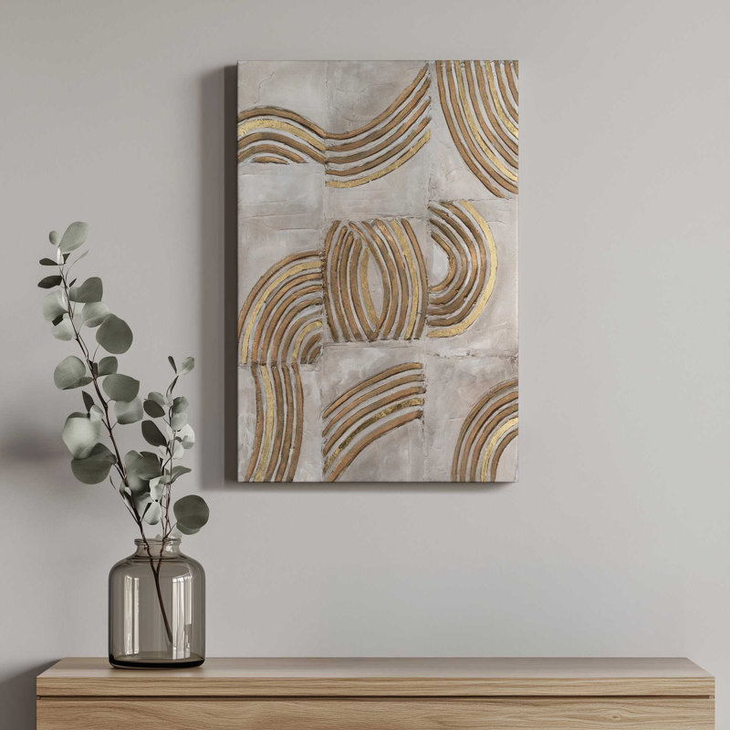 Reproduction d'art sur toile, "Refined Catena I" par Michael Willett, Toile tendue, Ne s’applique pas, H 18 po x l 12 po