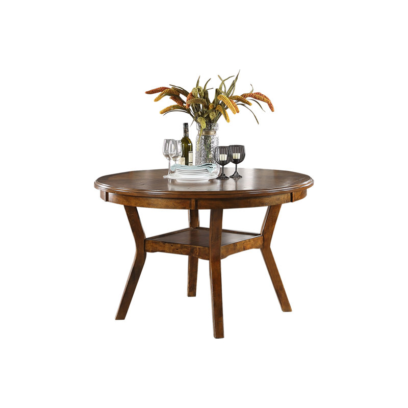 Seagrove Round Dining Table, Walnut