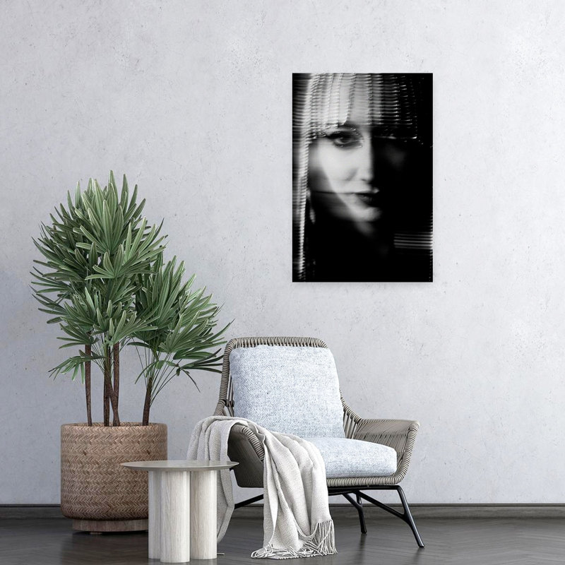 Art mural contemporain grand, H 24 po x l 16 po