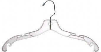 Plastic Top Hanger for Dress/Shirt/Sweater (Set of 100) Only Hangers Inc.