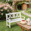 Banc de jardin de style nordique, banc de jardin en bois