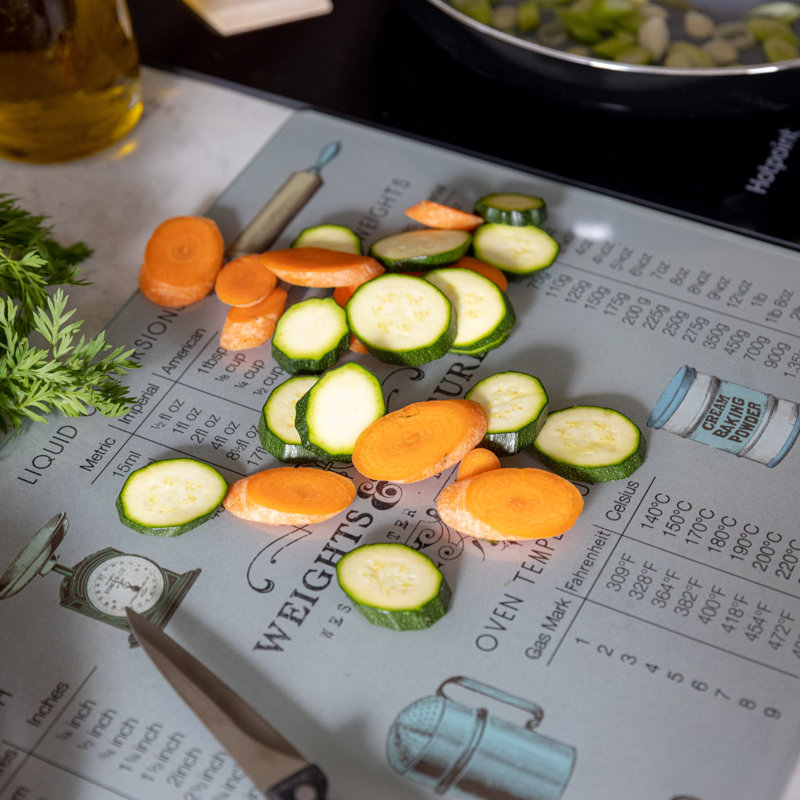 Weight and Measurement Chopping Board