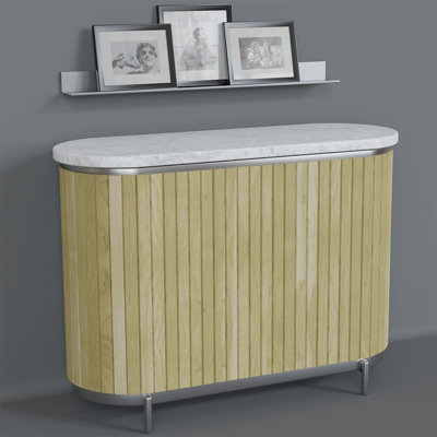Tambour à lattes biseautées de 1-1 / 2 po (l 12 po x L 48 po)
