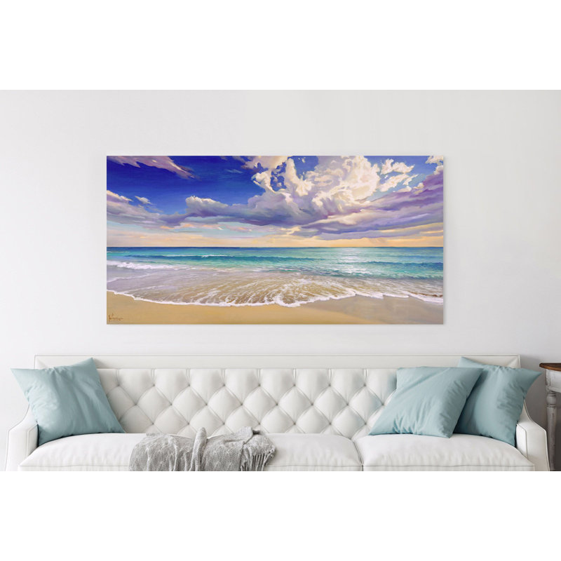 Ocean Wave by Adriano Galasso - Wrapped Canvas Print, 60 cm H x 120 cm W