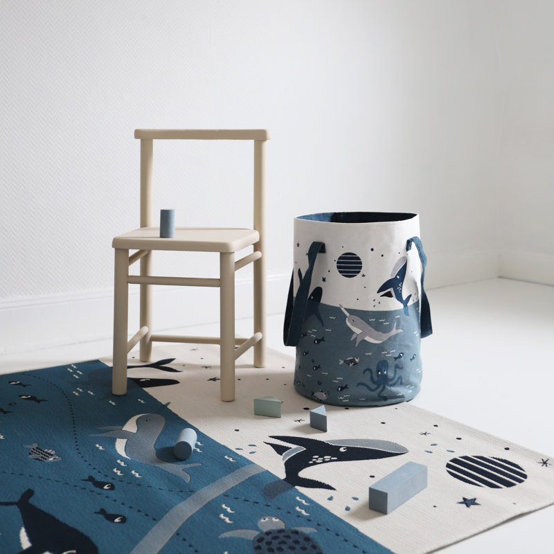 STORAGE BASKET LITTLE DEEP BLUE