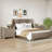 Fluted Headboard ONLY - Wall Mount Headboard, Rustic & Modern Farmhouse,Boho,Fluted Panel,Wingback Design-273792835-273792832