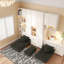 Canapé modulaire surdimensionné désossé en chenille modulaire désossé, conception capitonnée sans assemblage, canapé convertible multi-combinaisons avec base antidérapante, tissu mousseux doux pour le salon-585224634