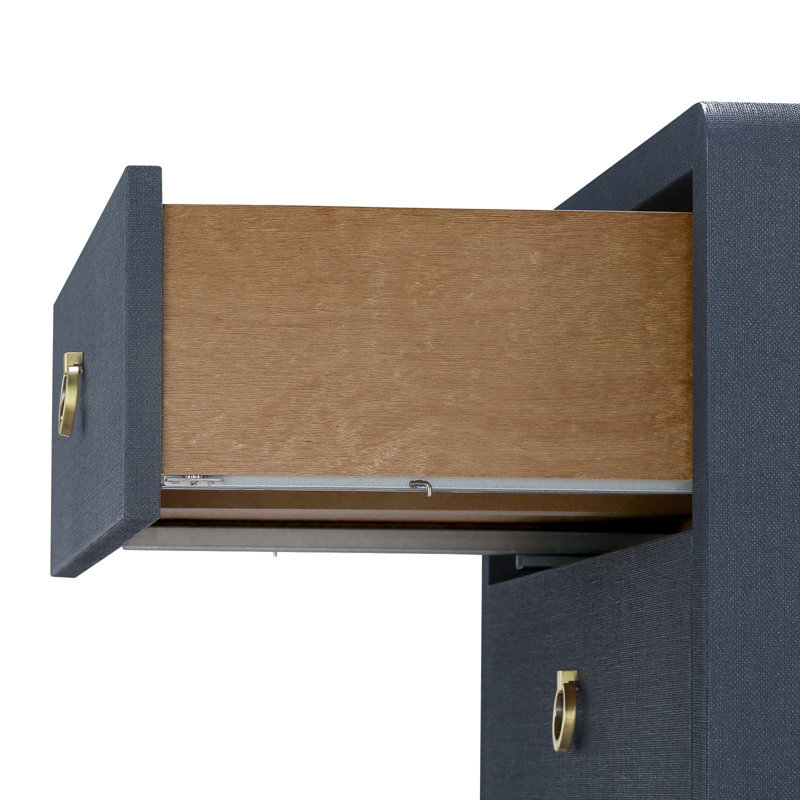 Bryant End Table, Navy Blue