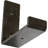 2"W x 6"D x 5 1/2"H Steel Hanging Shelf Bracket, Antiqued Warm Silver-889515840-933098855