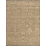Iowa Hand Knotted Wool Oriental Area Rug in Tan