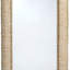 Miroir de plancher Holo, cadre de 76 pouces de hauteur, cornhusk naturel brun