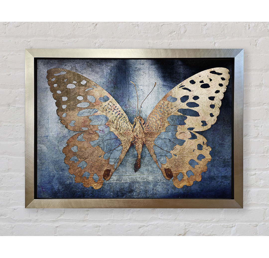 Goldflake Schmetterling - Druck